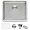 Ruvati 20" Undermount Bar Prep Kitchen Sink 16 Gauge SS Single Bowl RVM5020 - alternate 1